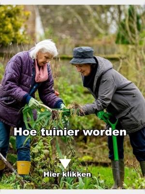 zo wordt ik een tuinier